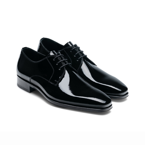 Moco Black Patent Oxford Shoes