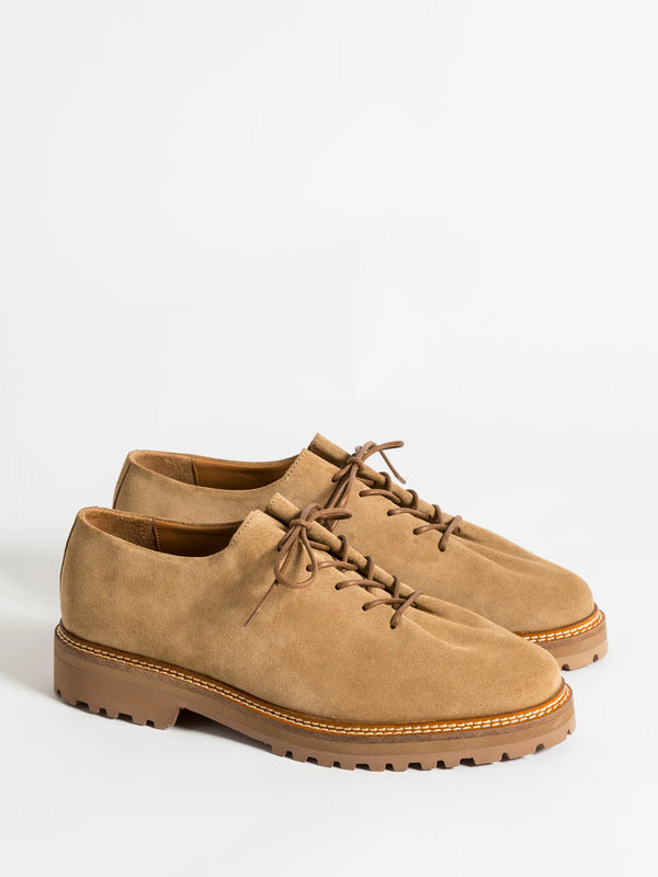 Lufian Tan Suede Shoes
