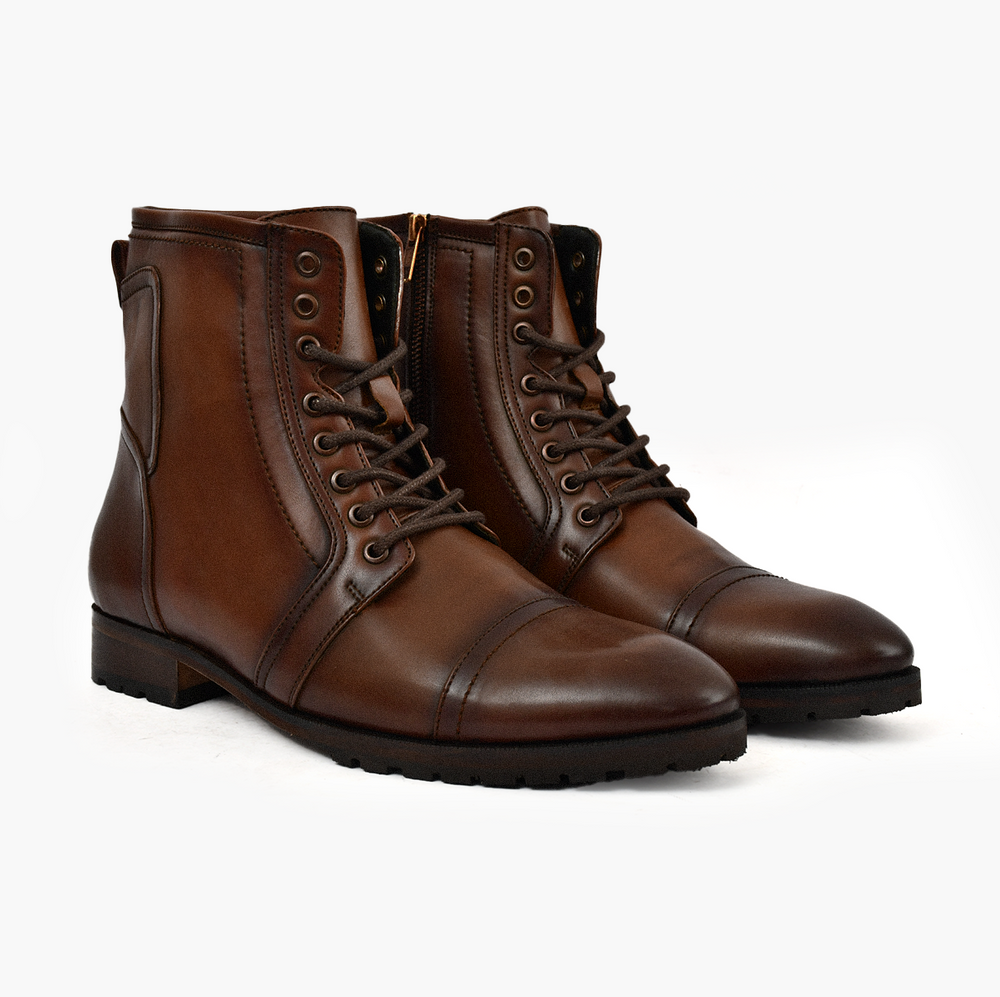 Knight Brown Boots – Vegan Basics