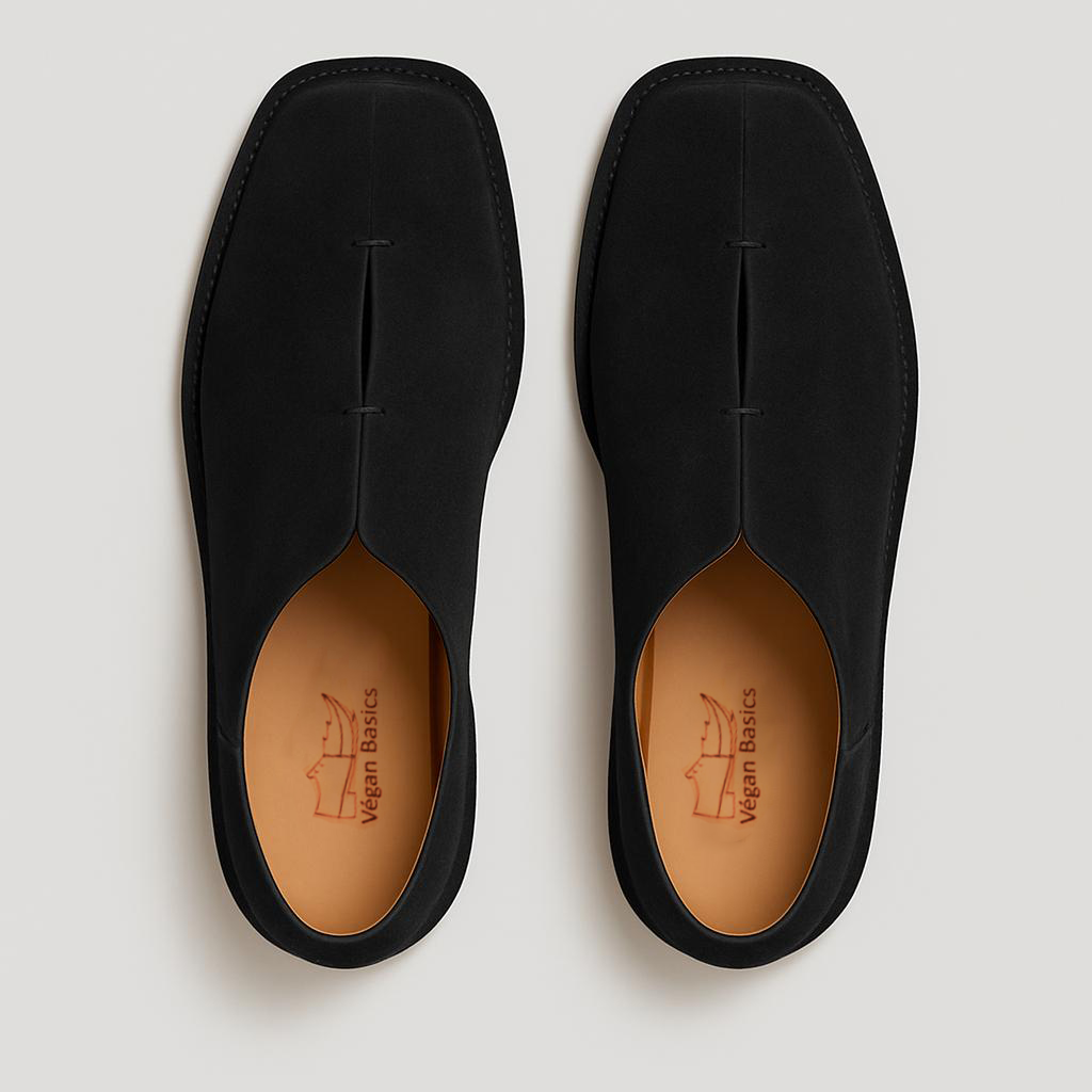 VB Black Suede Sliffers