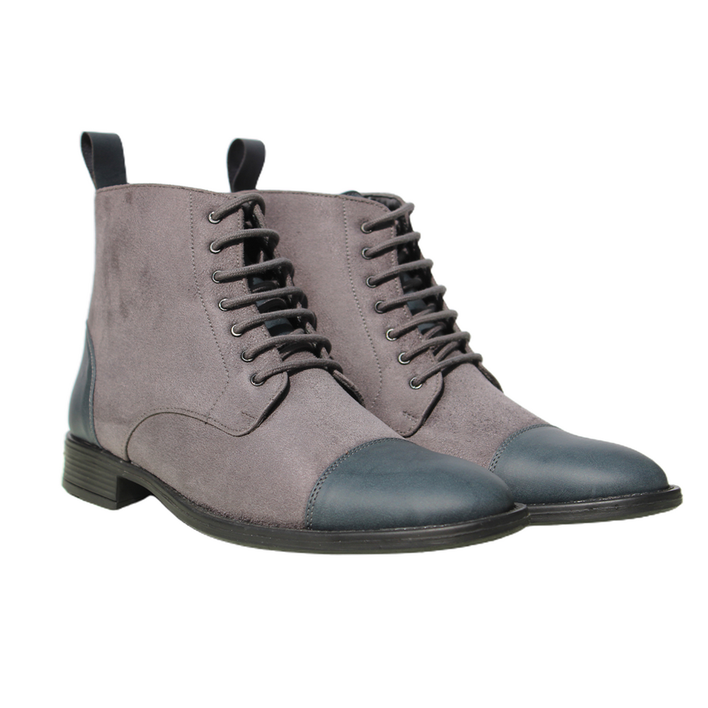 High Ankle Military Boots Vegan Basics