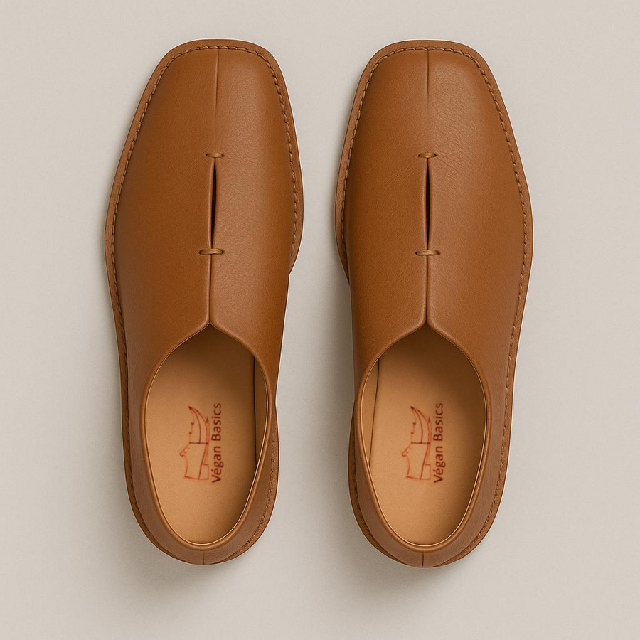 VB Light Brown Sliffers — front view