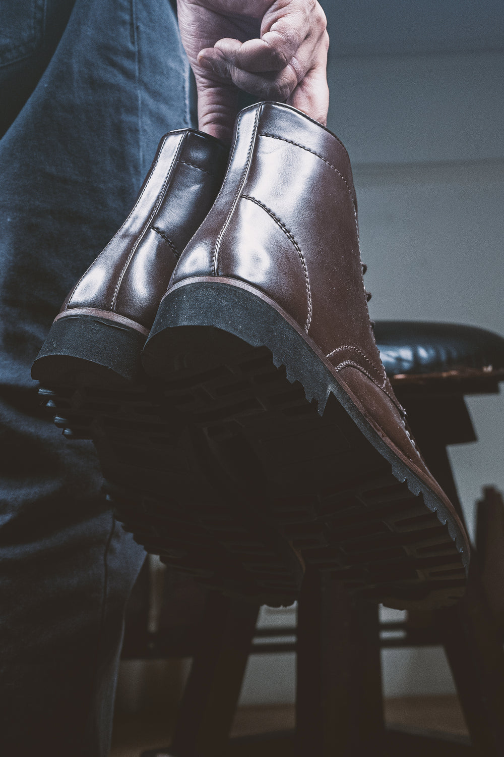 Sentinel Brown Boots – Vegan Basics - Main Image