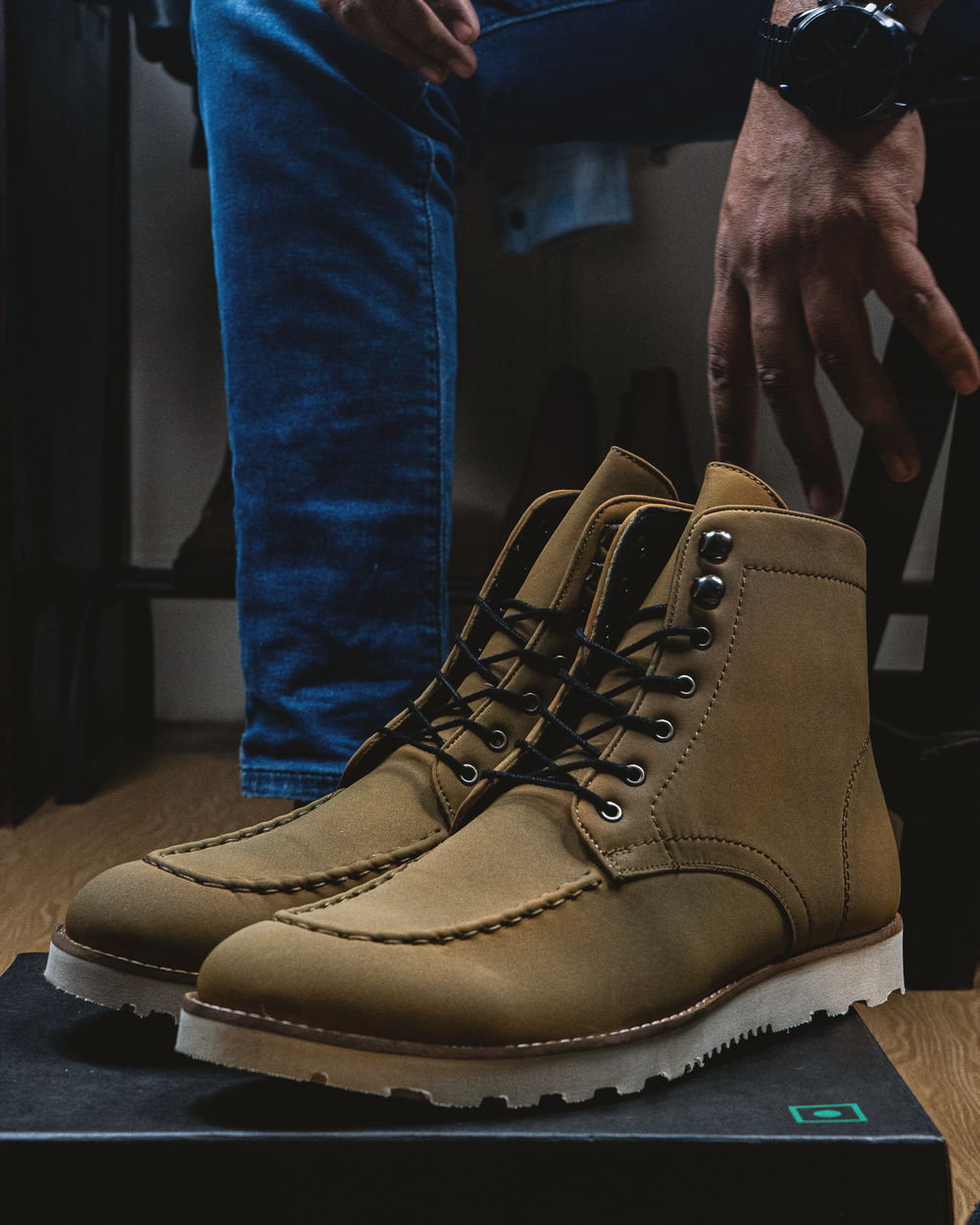 Sentinel Tan Boots – Vegan Basics