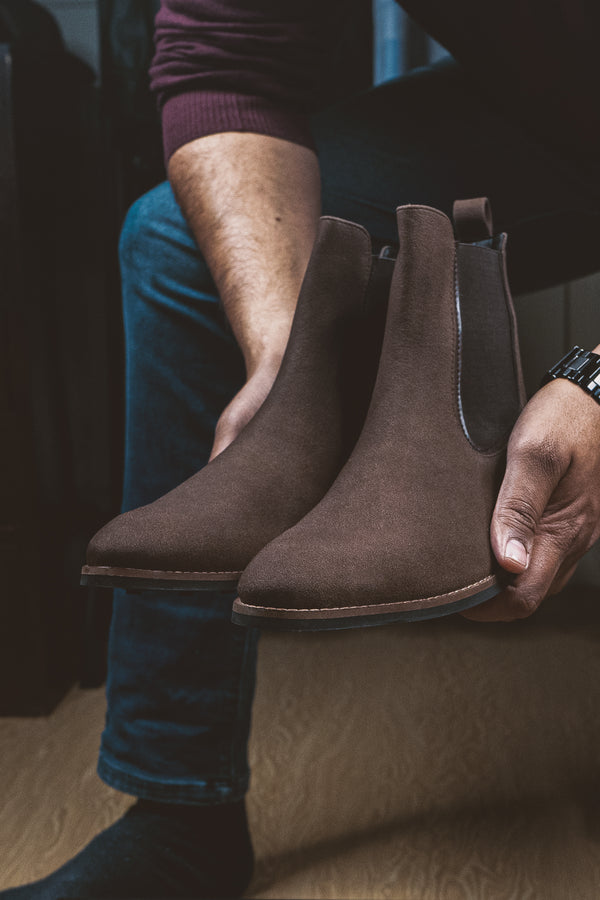 Ironclad Chocolate Suede Boots