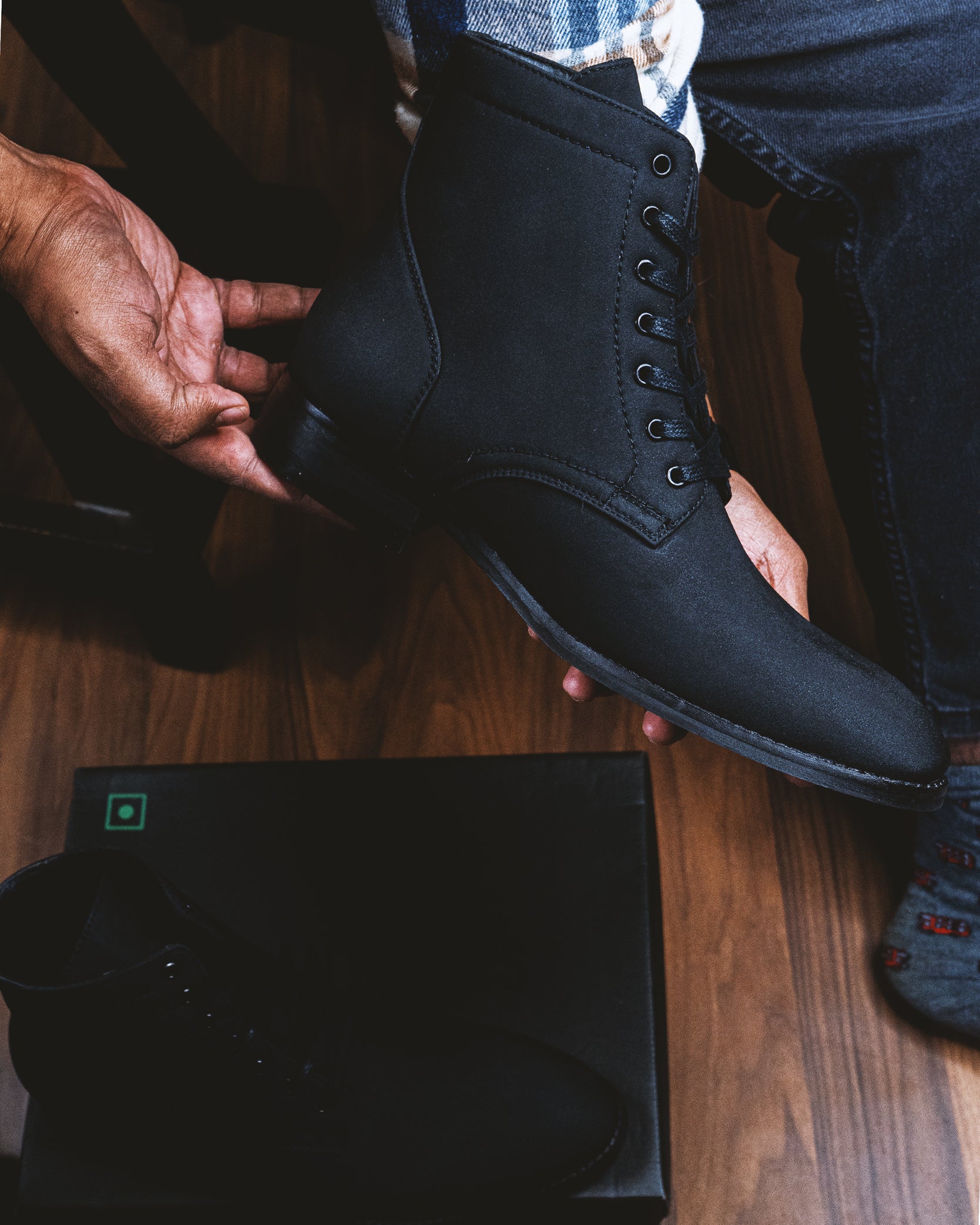 Ambassador Black Matte Boots – Vegan Basics