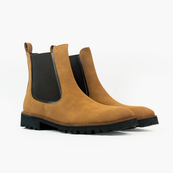 Brigadier Camel Boots