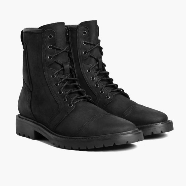 Knight Black Matte Boots