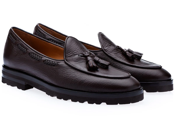 Hugan Brown Casual Shoes