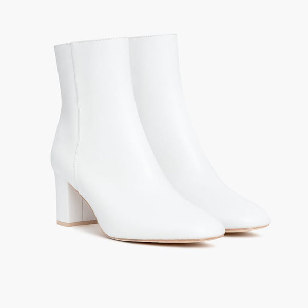 Aegis White Women Boots