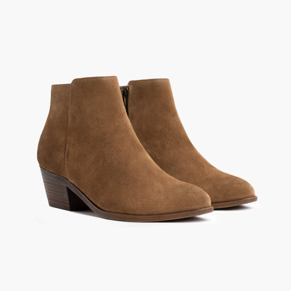 Aria Brown Suede Women Boots