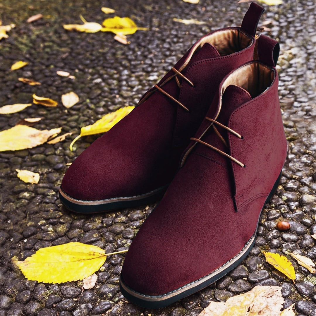 Maroon chukka clearance boots