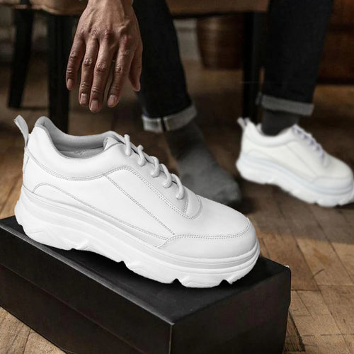White Running Sneakers