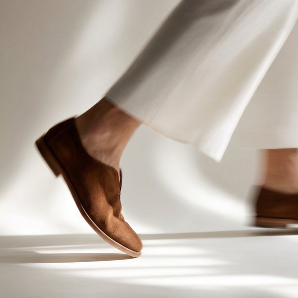 VB Brown Suede Sliffers