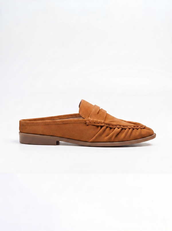 VB Capri Tan Suede Mules