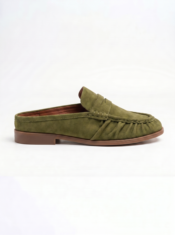 VB Capri Olive Suede Mules