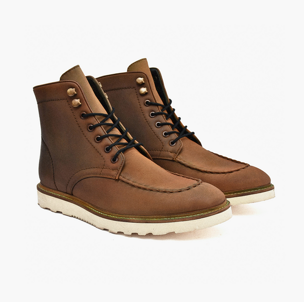 Sentinel Long Brown Boots